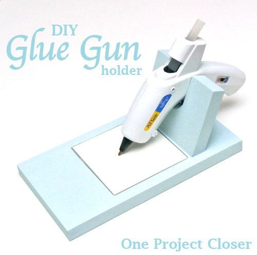 How to Make a Glue Gun Holder